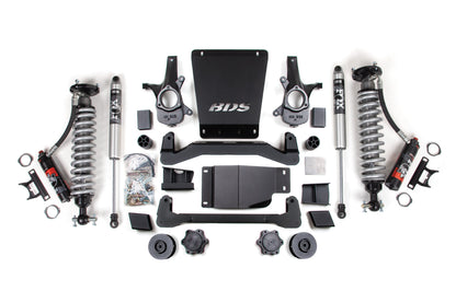 4 Inch Lift Kit FOX 2.5 Performance Elite Coil-Over 07-14 Avalanche, Suburban, Tahoe, Yukon 1500 4WD BDS Suspension