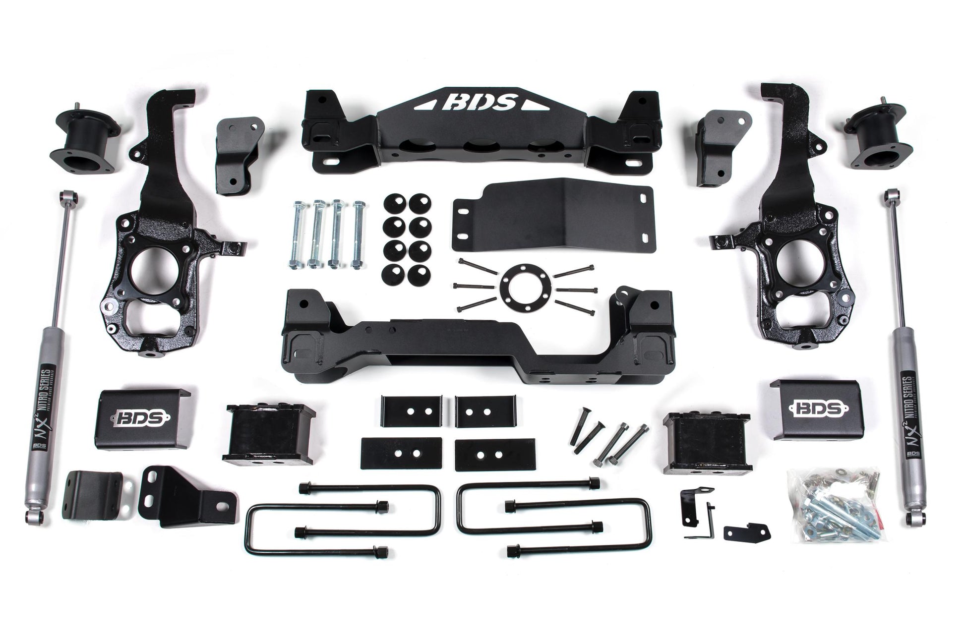 6 Inch Lift Kit Ford F150 21-24 4WD 4 Inch Block BDS Suspension-1