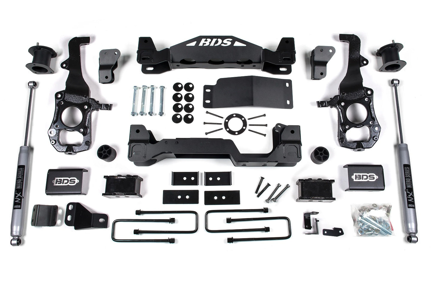 6 Inch Lift Kit Ford F150 21-24 4WD 4 Inch Block BDS Suspension