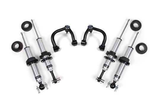 21-25 Ford Bronco Lift Kit, Uniball UCA, (Base 2DR/4DR, 0-3 Inch Front, 0-2 Inch Rear), (Sasquatch 2DR/4DR, 0-2 Inch Front, 0-1 Inch Rear), Fox 2.5 Performance Series HTO Shocks BDS Suspension