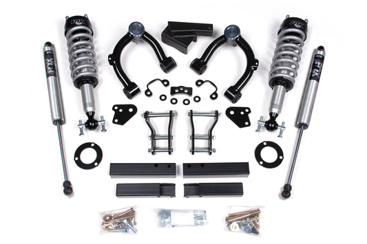 3.5 Inch Lift Kit FOX 2.0 Coil-Over Ford Ranger 19-23 4WD Cast Steel Knuckle BDS Suspension-1