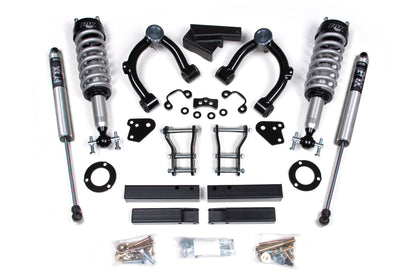 3.5 Inch Lift Kit FOX 2.0 Coil-Over Ford Ranger 19-23 4WD Cast Steel Knuckle BDS Suspension-1