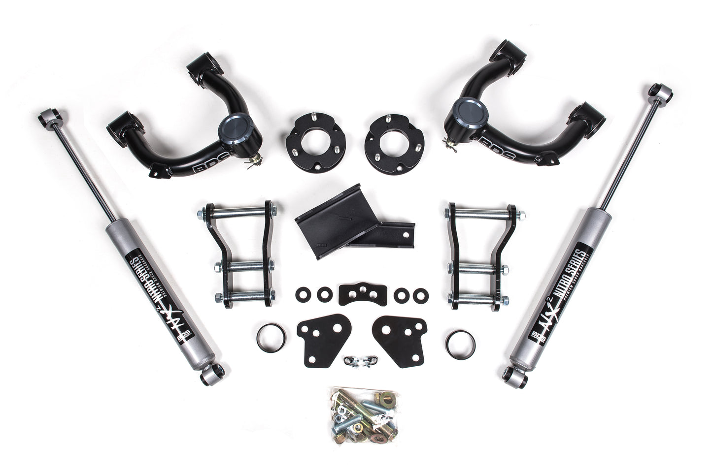 3.5 Inch Lift Kit Ford Ranger 19-23 4WD Cast Steel BDS Suspension-1