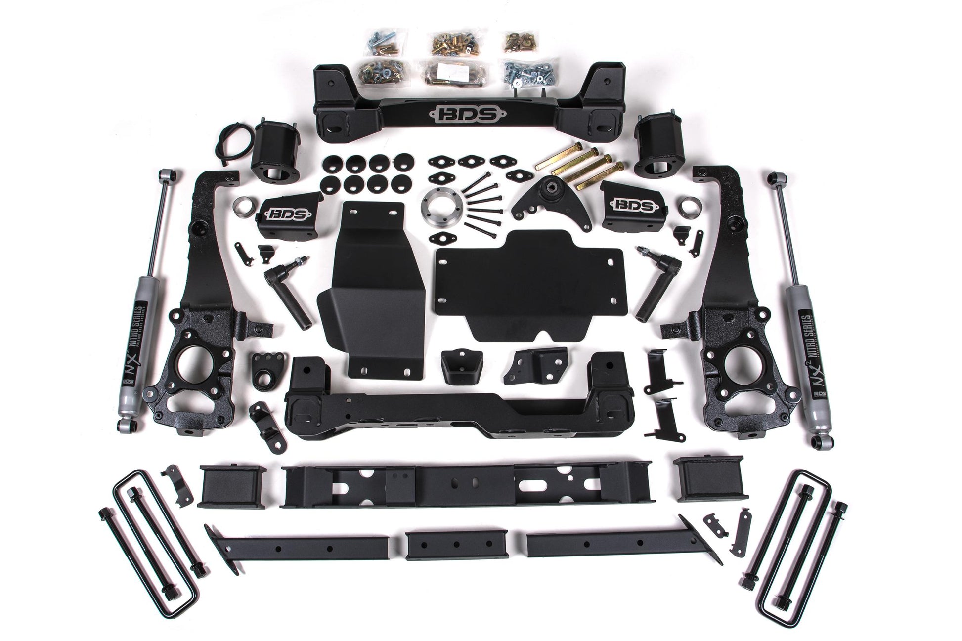 6 Inch Lift Kit Ford Ranger 19-23 4WD Cast Steel Knuckle BDS Suspension