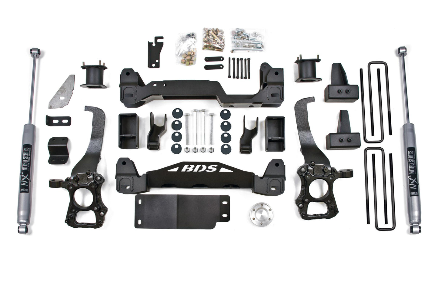 4 Inch Lift Kit Ford F150 15-20 4WD 3 Inch Block Kit BDS Suspension