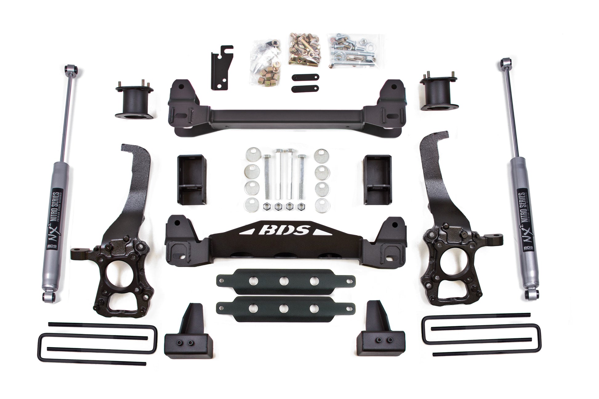 4 Inch Lift Kit Ford F150 15-20 2WD 3 Inch Block Kit BDS Suspension