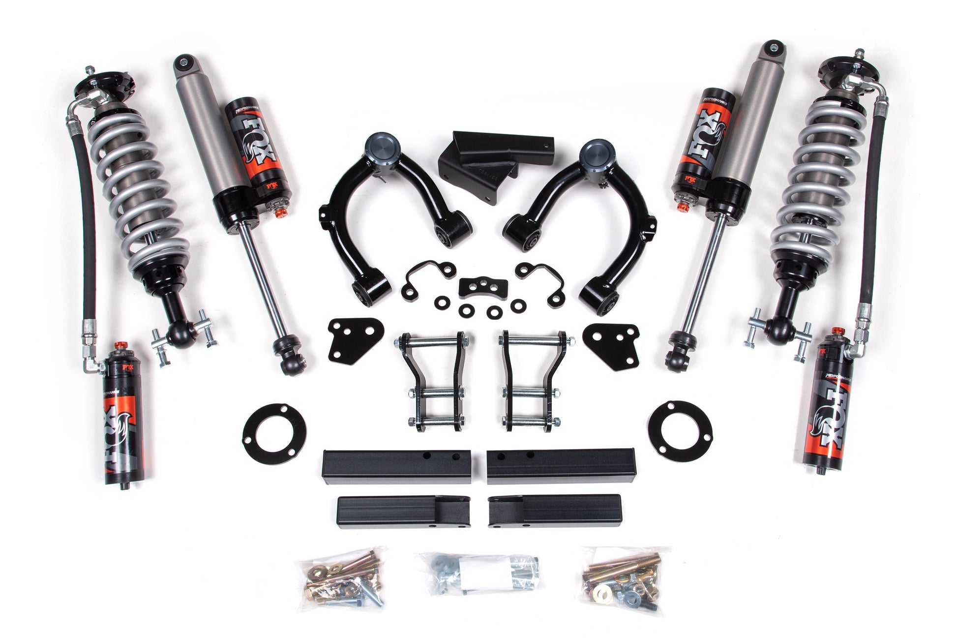 3.5 Inch Lift Kit FOX 2.0 Coil-Over Ford Ranger 19-23 4WD Cast Steel Knuckle BDS Suspension