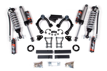 3.5 Inch Lift Kit FOX 2.0 Coil-Over Ford Ranger 19-23 4WD Cast Steel Knuckle BDS Suspension