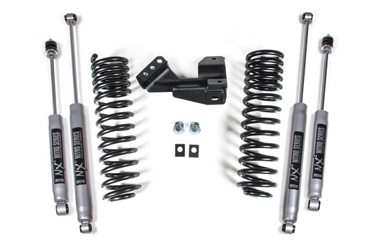 1-2 Inch Leveling Kit Performance Spring Ford F250/F350 Super Duty 1 Inch Lift 17-19 2 Inch Lift: 20-23 4WD Diesel & Gas BDS Suspension-1