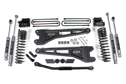 2.5 Inch Lift Kit w/ Radius Arm Ford F450 Super Duty 20-22 4WD Diesel & Gas BDS Suspension-1