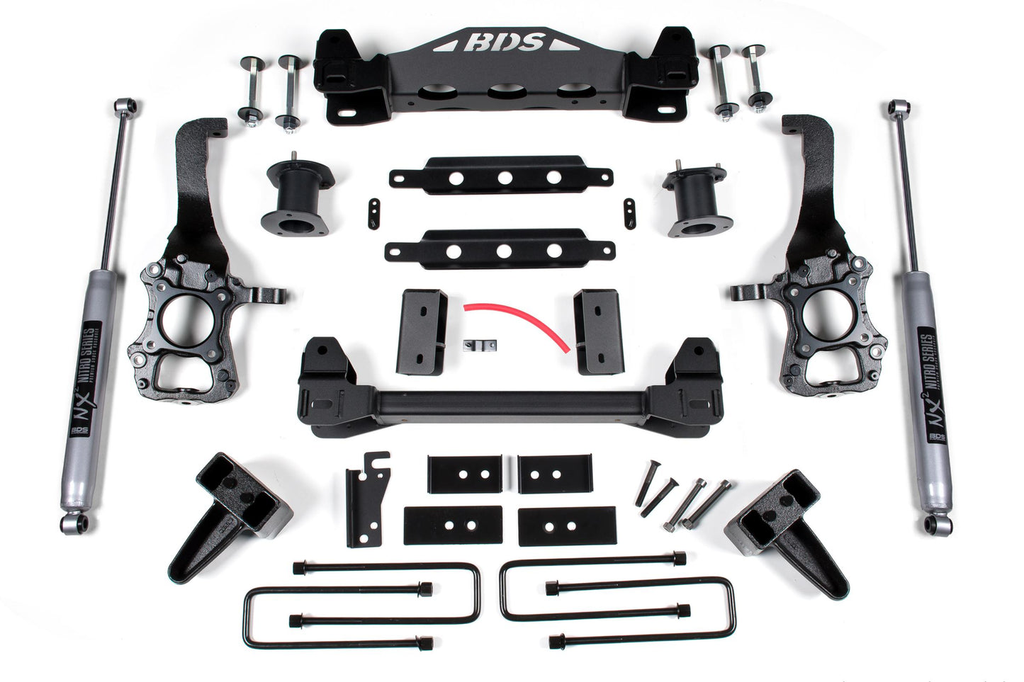 6 Inch Lift Kit Ford F150 15-20 2WD 4 Inch Block Kit BDS Suspension