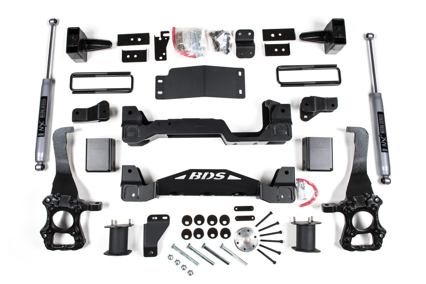 6 Inch Lift Kit Ford F150 2014 4WD 4 Inch Block Kit BDS Suspension