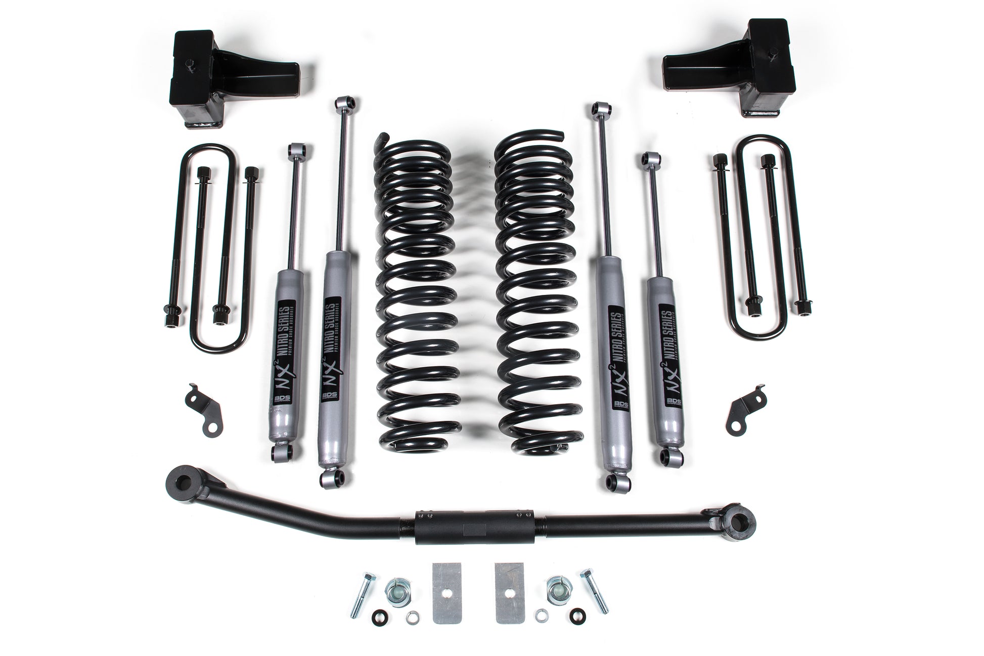 2.5 Inch Lift Kit Ford F250/F350 Super Duty 11-16 4WD Diesel 5 Inch Block BDS Suspension