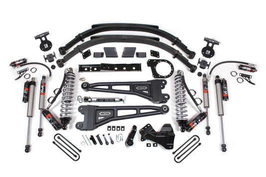 7 Inch Lift Kit w/ Radius Arm FOX 2.5 Performance Elite Coil-Over Conversion Ford F250/F350 Super Duty 20-22 4WD Diesel BDS Suspension
