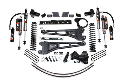 7 Inch Lift Kit w/ Radius Arm Ford F250/F350 Super Duty 20-22 4WD Diesel 6 Inch Block Kit BDS Suspension