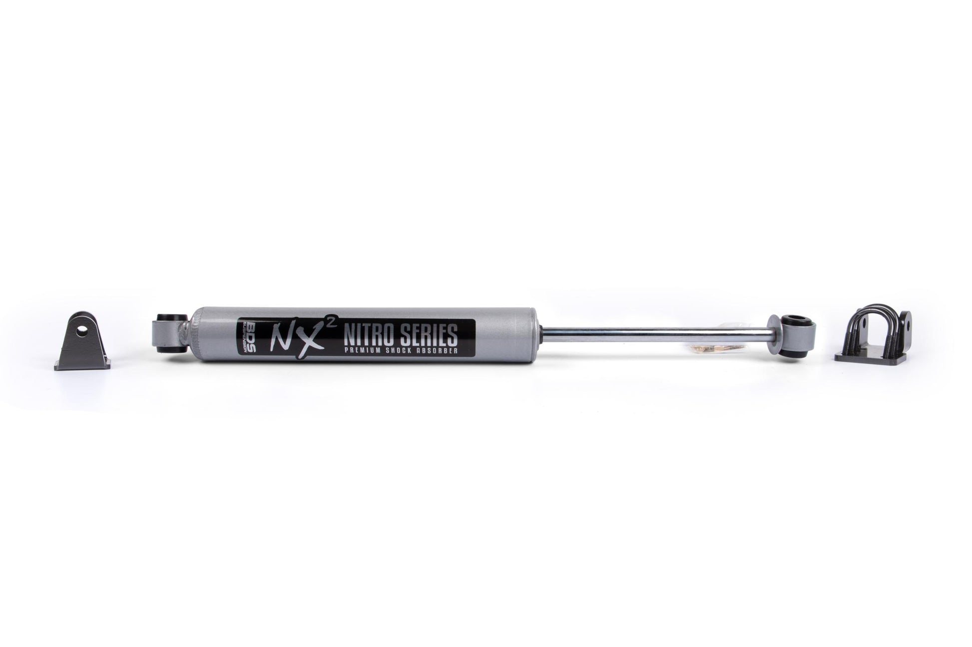 Single Steering Stabilizer Kit w/ NX2 Shock Silverado/Sierra 1500/2500 88-98 4WD Without OE Stabilizer BDS Suspension