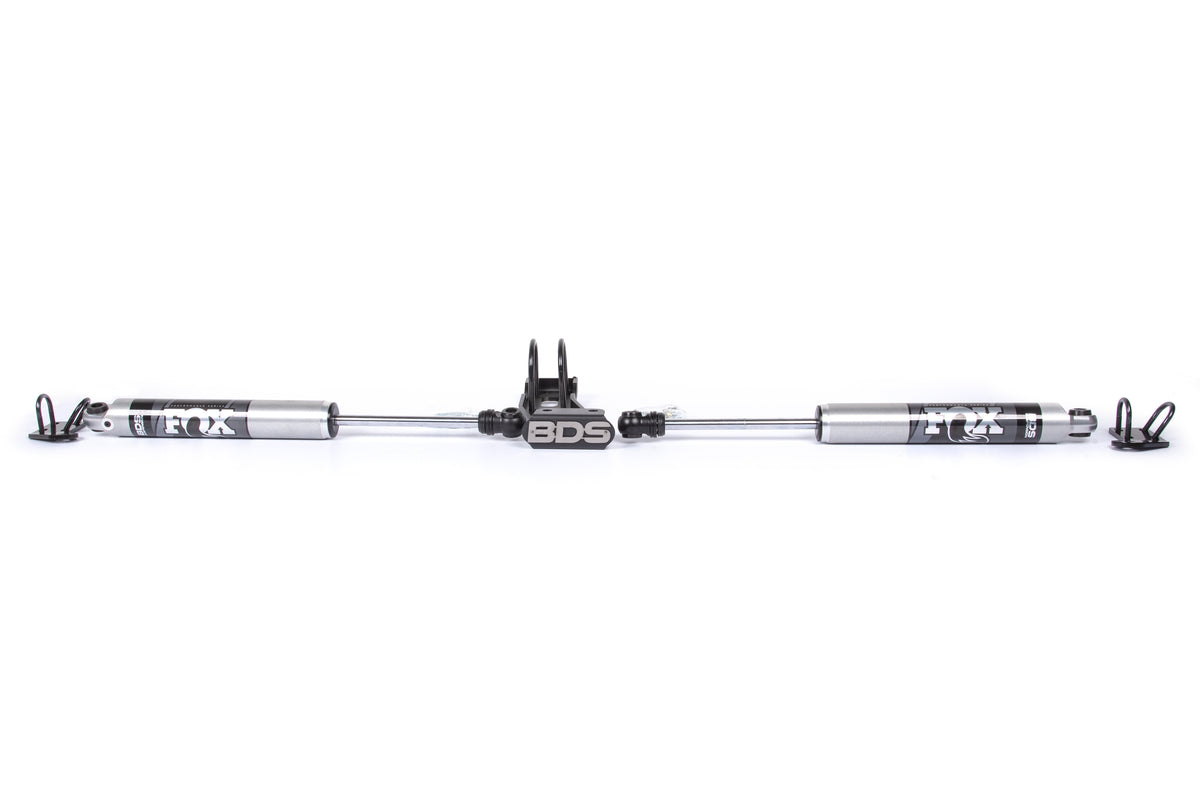 Dual Steering Stabilizer Kit w/ FOX 2.0 Performance Shocks Chevy/GMC Truck 73-87 and SUV 73-91 4WD BDS Suspension