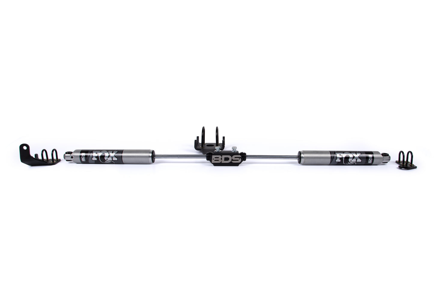 Dual Steering Stabilizer Kit w/ FOX 2.0 Performance Shocks Dodge Ram 1500 94-01 and 2500 94-02 4WD BDS Suspension