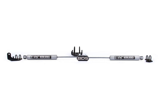 Dual Steering Stabilizer Kit w/ NX2 Shocks Dodge Ram 1500 94-01 and 2500/3500 Y-Style 94-08 4WD BDS Suspension