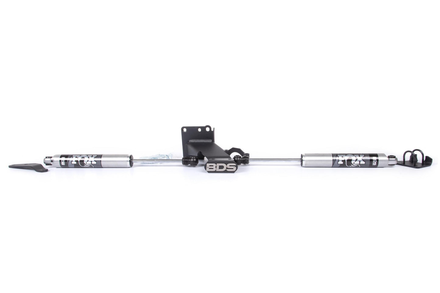 Dual Steering Stabilizer Kit w/ FOX 2.0 Performance Shocks T-Style Steering Ram 2500 14-18 and 3500 13-18 4WD BDS Suspension