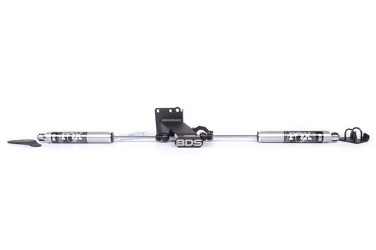 Dual Steering Stabilizer Kit w/ FOX 2.0 Performance Shocks T-Style Steering Ram 2500 14-18 and 3500 13-18 4WD BDS Suspension