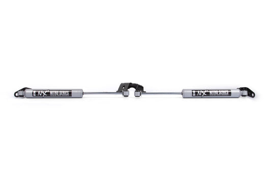 Dual Steering Stabilizer Kit w/ NX2 Shocks Ford F150 04-08 4WD With Replacement Struts BDS Suspension