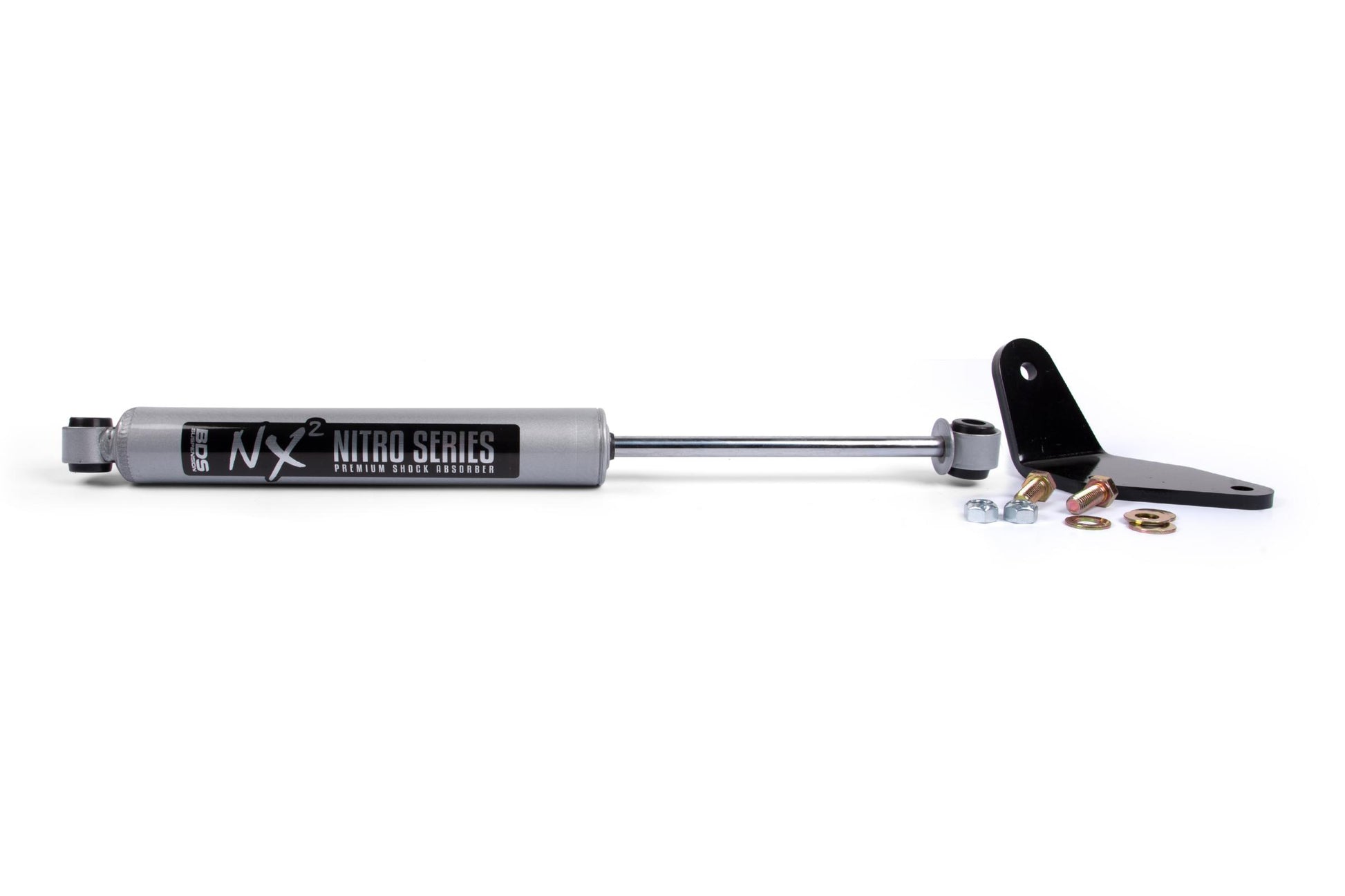 Single Steering Stabilizer Kit w/ NX2 Shock Ford F250/F350 Super Duty 11-16 4WD BDS Suspension