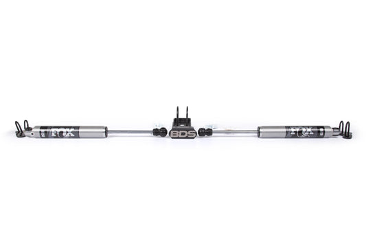 Dual Steering Stabilizer Kit w/ FOX 2.0 Performance Shocks Jeep Wrangler JK 07-18 BDS Suspension