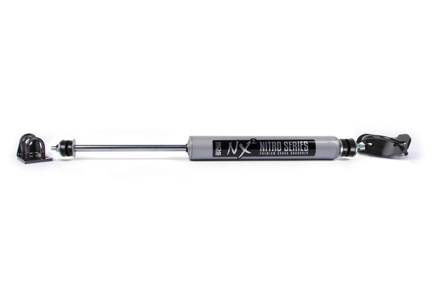 Single Steering Stabilizer Kit w/ NX2 Shock Jeep CJ Series and M38A1 41-86 BDS Suspension