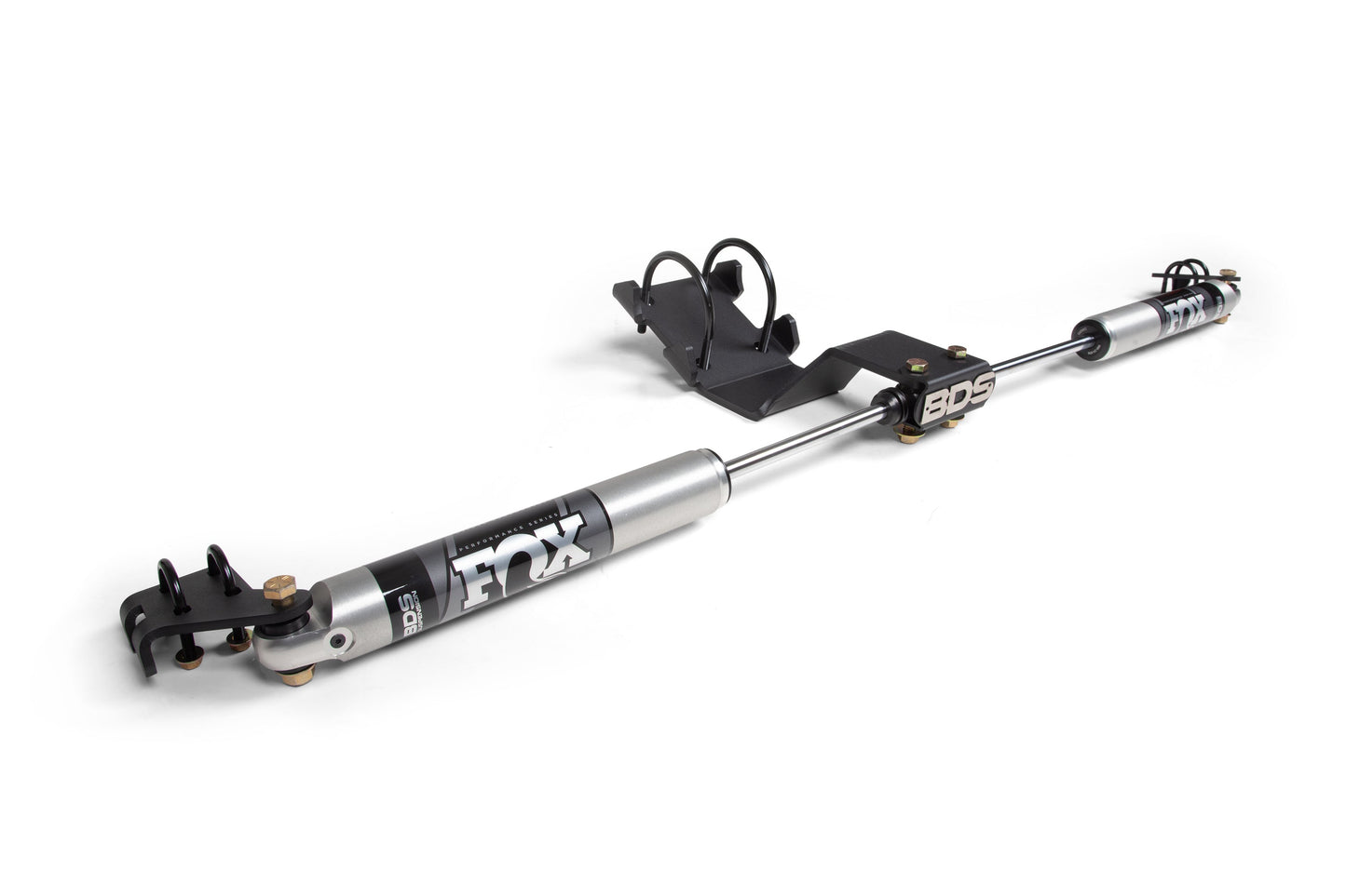 05-26 Ford F-250/F-350 4WD 0-2 Inch Steering Stabilizer Kit, Fox 2.0 IFP Performance Series Shocks Front BDS Suspension
