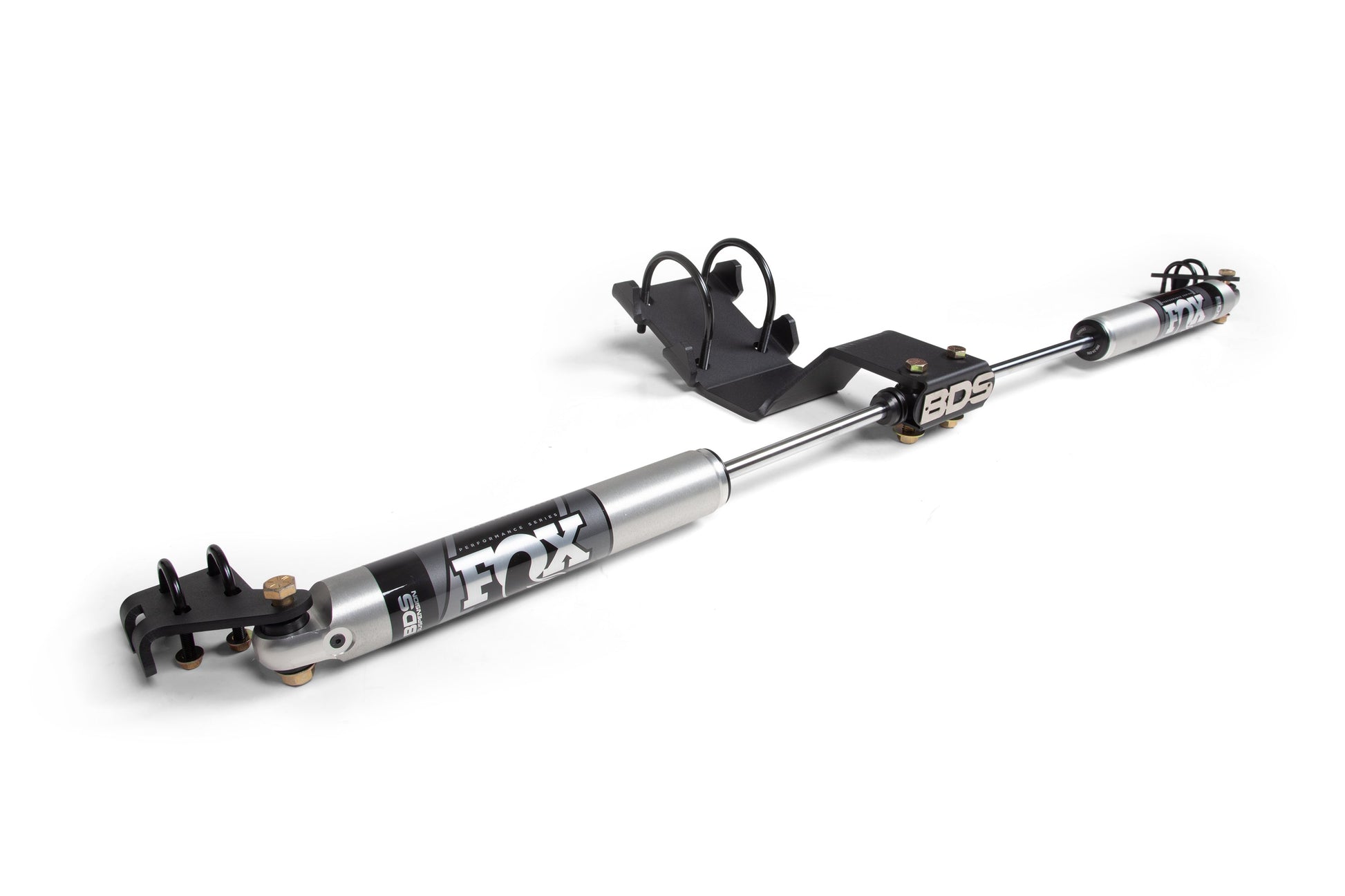 05-26 Ford F-250/F-350 4WD 0-2 Inch Steering Stabilizer Kit, Fox 2.0 IFP Performance Series Shocks Front BDS Suspension