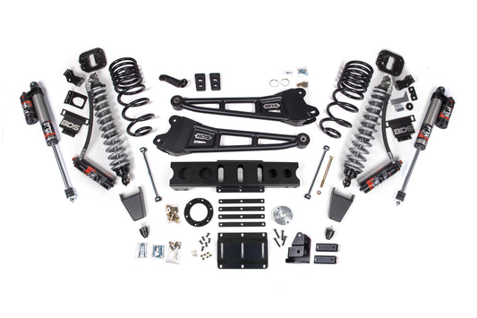 14-18 Ram 2500 4WD 6 Inch Radius Arm Lift Kit, 4.5 Inch Rear, Coil Spring, Diesel - Fox 2.5 Performance Elite Series C/O Front, Fox 2.5 Performance Elite Series Rear BDS Suspension