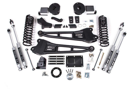 6 Inch Lift Kit w/ Radius Arm Ram 2500 w/ Rear Air Ride 14-18 4WD Diesel BDS Suspension