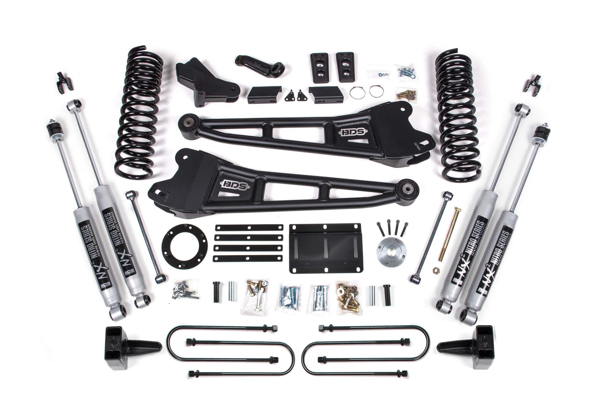 6 Inch Lift Kit w/ Radius Arm Ram 3500 13-18 4WD Diesel BDS Suspension