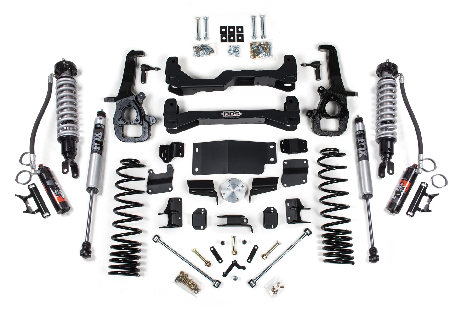 5 Inch Lift Kit FOX 2.5 Performance Elite Coil-Over Ram 1500 Rebel 19-24 4WD BDS Suspension