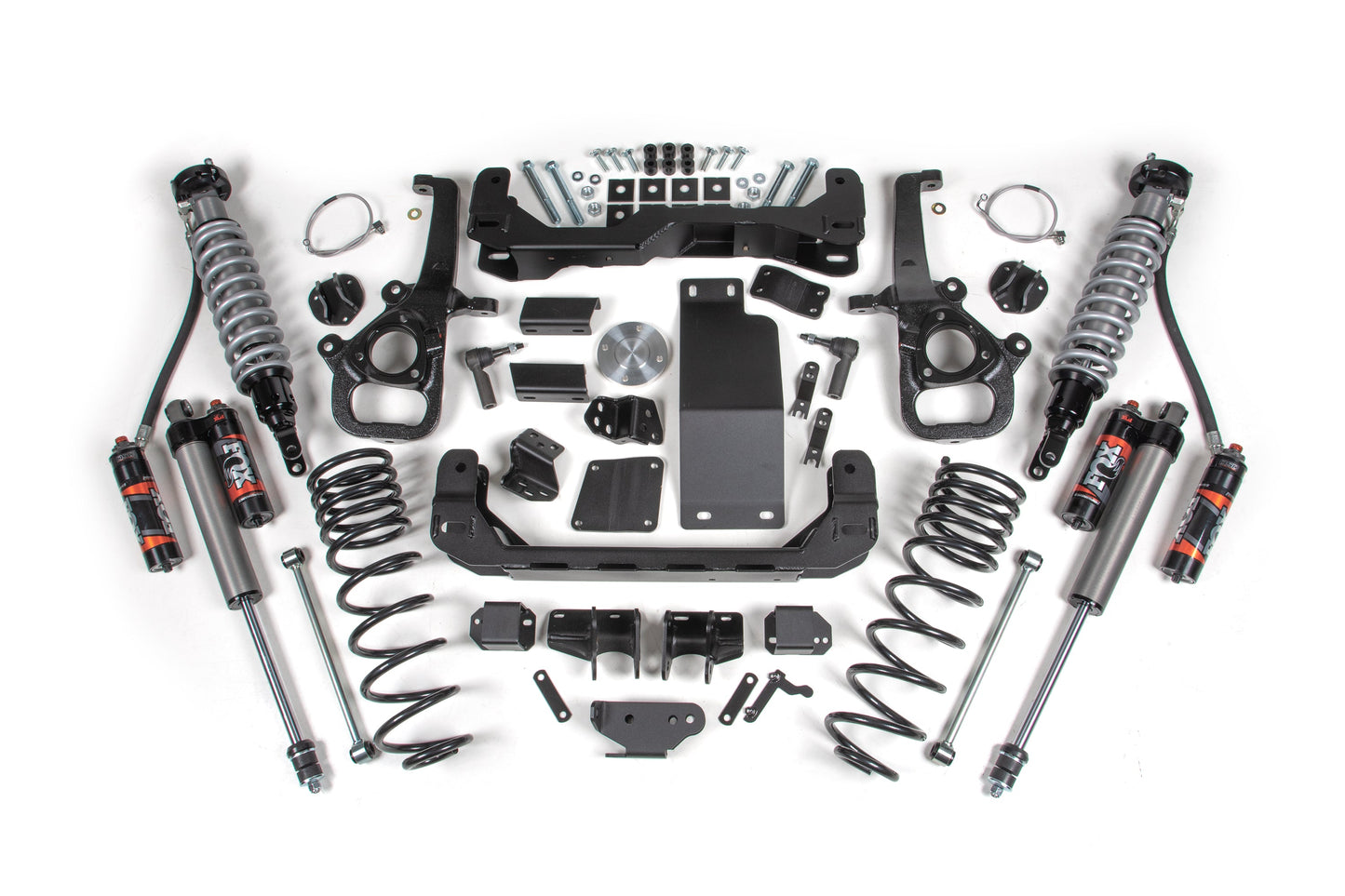 25-26 Ram 1500 4WD 4 Inch Lift Kit 3 Inch Rear Coil Spring - Standard Bore - Fox 2.5 Performance Elite Series C/O Front, Fox 2.5 Performance Elite Series Rear BDS Suspension