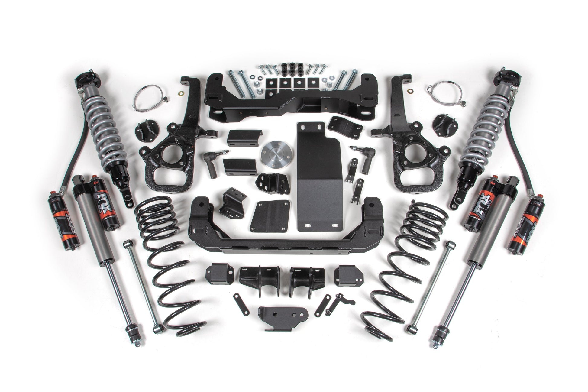25-26 Ram 1500 4WD 4 Inch Lift Kit 3 Inch Rear Coil Spring - Standard Bore - Fox 2.5 Performance Elite Series C/O Front, Fox 2.5 Performance Elite Series Rear BDS Suspension