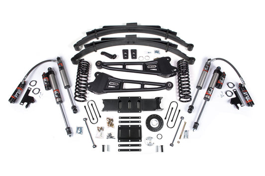 13-18 Ram 3500 4WD (Diesel) 6 Inch Radius Arm Lift Kit, 5 Inch Rear Lift, Block - Fox 2.5 IFP Performance Series Shocks BDS Suspension