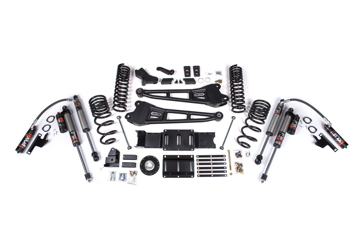 2025 Ram 2500 4WD (Diesel) 6 Inch Radius Arm Lift Kit, 4.5 Inch Rear Lift, Coil Spring BDS Suspension-4