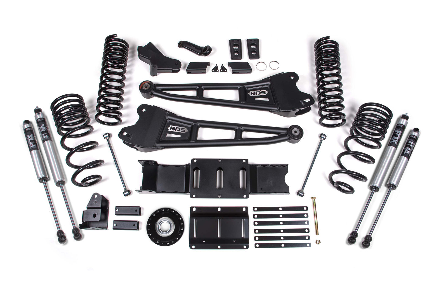 2025 Ram 2500 4WD (Diesel) 6 Inch Radius Arm Lift Kit, 4.5 Inch Rear Lift, Coil Spring BDS Suspension-5