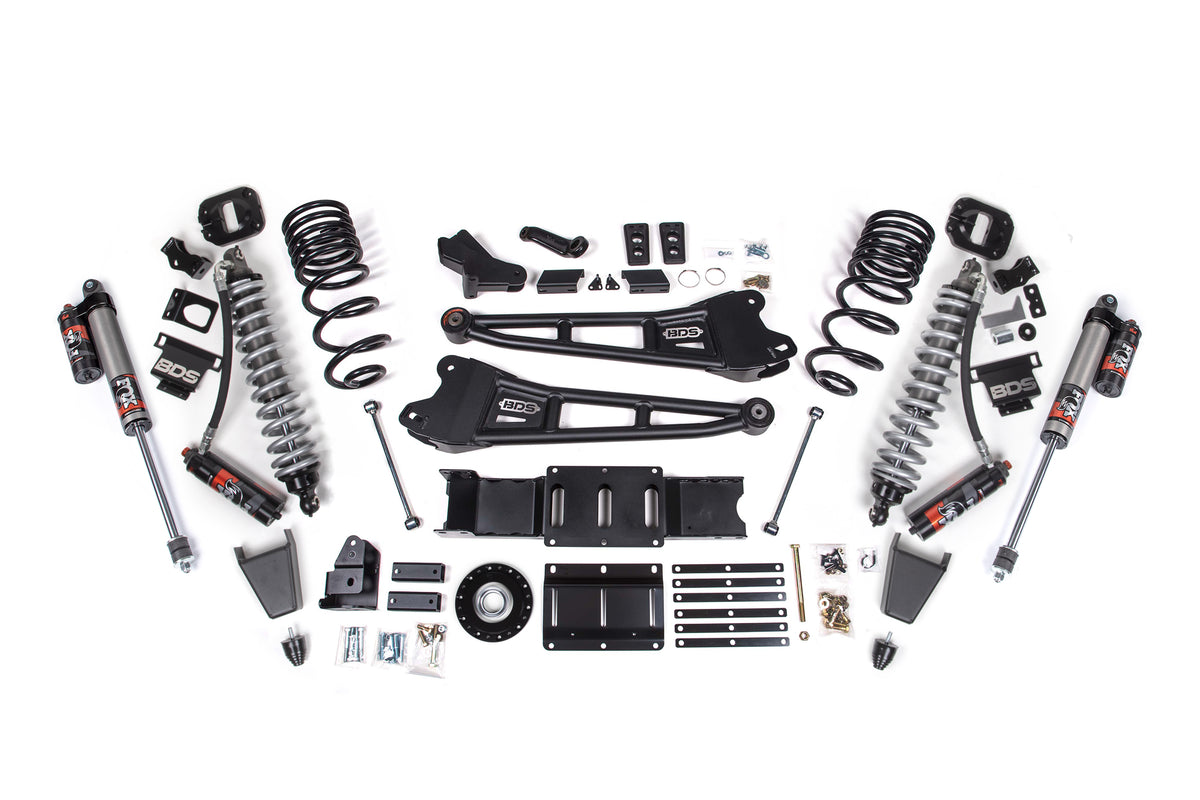 2025 Ram 2500 4WD (Diesel) 6 Inch Radius Arm Lift Kit, 4.5 Inch Rear Lift, Coil Spring BDS Suspension-2