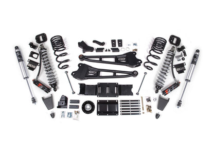 2025 Ram 2500 4WD (Diesel) 6 Inch Radius Arm Lift Kit, 4.5 Inch Rear Lift, Coil Spring BDS Suspension