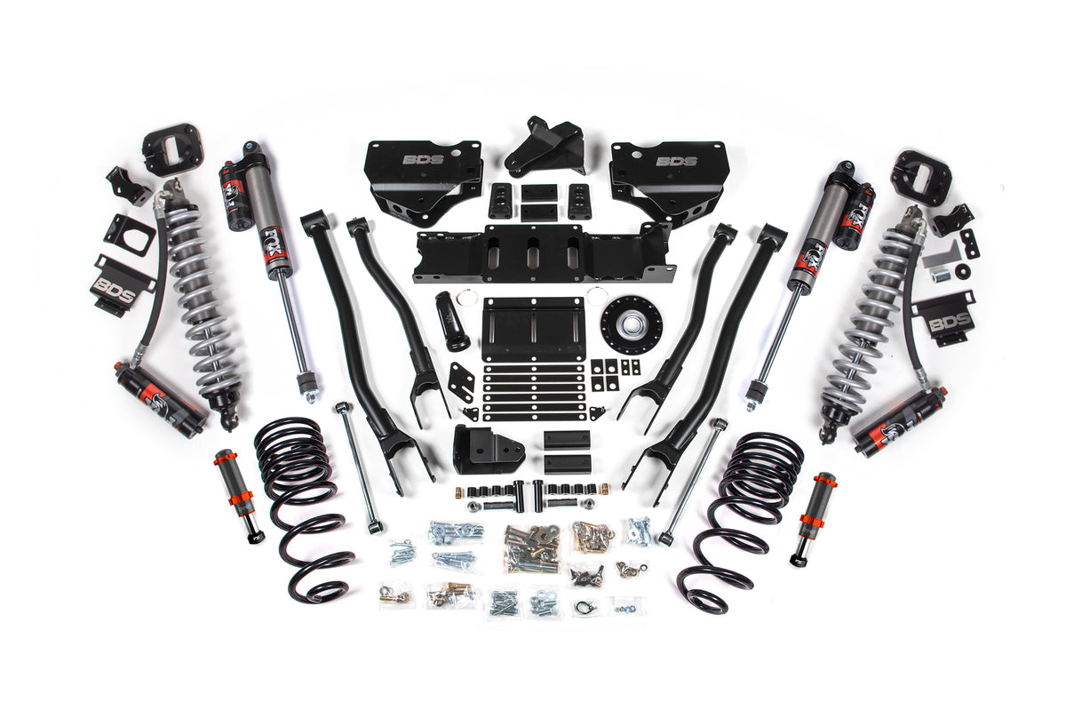 2025 Ram 2500 4WD (Diesel) 6 Inch 4-Link Lift Kit, 4.5 Inch Rear Lift, Coil Spring BDS Suspension-1