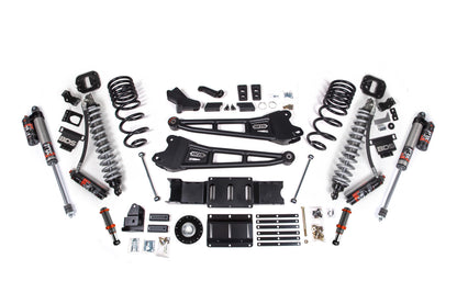 2025 Ram 2500 4WD (Diesel) 4 Inch Radius Arm Lift Kit W/ Indexing Ring, 2.5 Inch Rear Lift, Coil Spring BDS Suspension-1