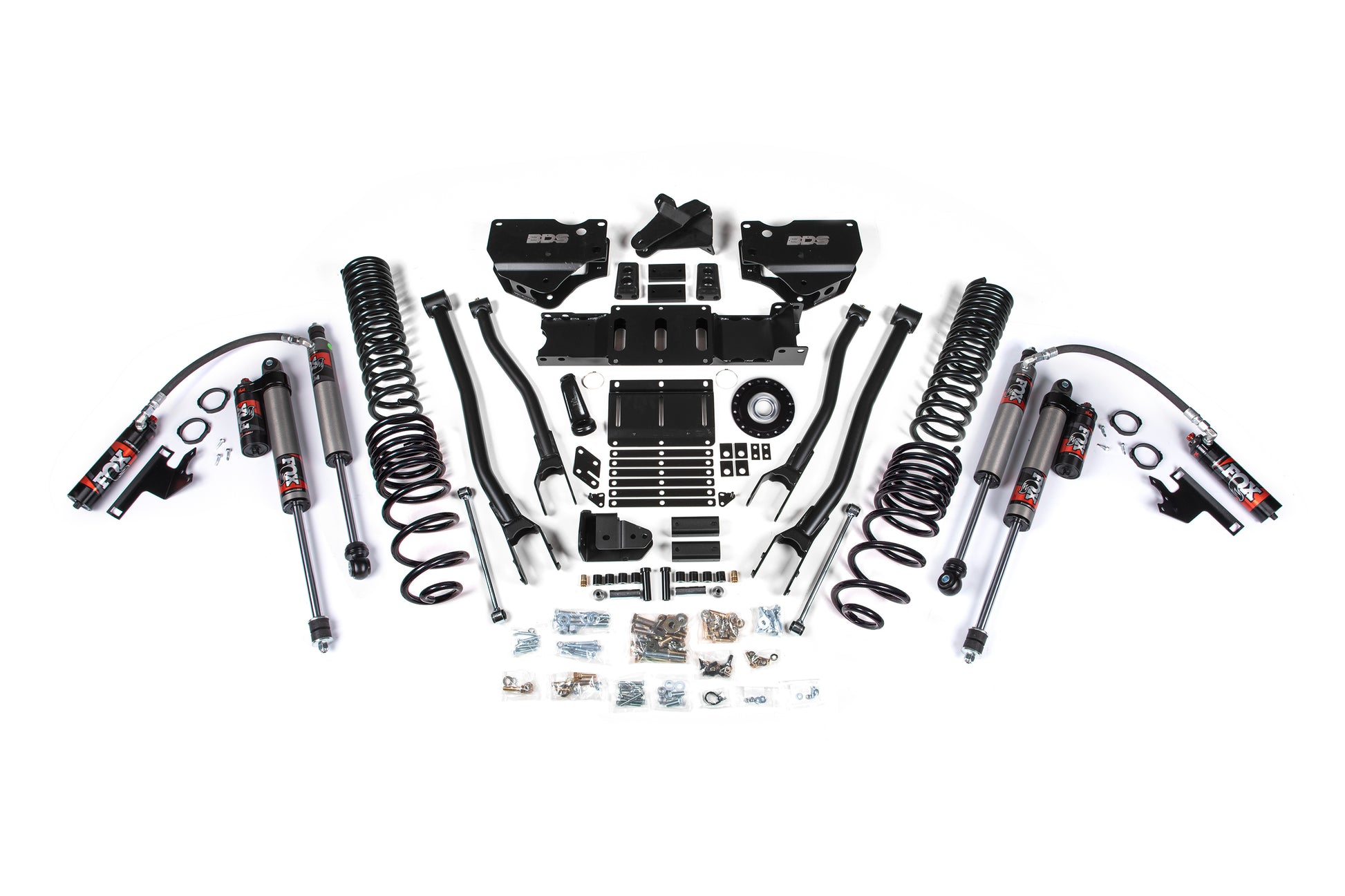 2025 Ram 2500 4WD (Diesel) 4 Inch 4-Link Lift Kit W/ Indexing Ring, 2.5 Inch Rear Lift, Coil Spring BDS Suspension-4