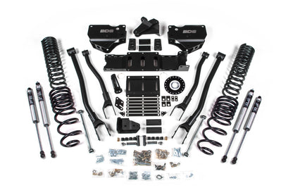 2025 Ram 2500 4WD (Diesel) 4 Inch 4-Link Lift Kit W/ Indexing Ring, 2.5 Inch Rear Lift, Coil Spring BDS Suspension-5
