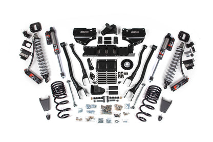 2025 Ram 2500 4WD (Diesel) 4 Inch 4-Link Lift Kit W/ Indexing Ring, 2.5 Inch Rear Lift, Coil Spring BDS Suspension-2