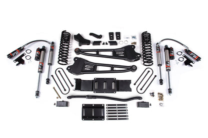25-26 Ram 3500 4WD (Diesel) 4 Inch Radius Arm Lift Kit, 2 Inch Rear Lift w/o Overload, Block BDS Suspension-1