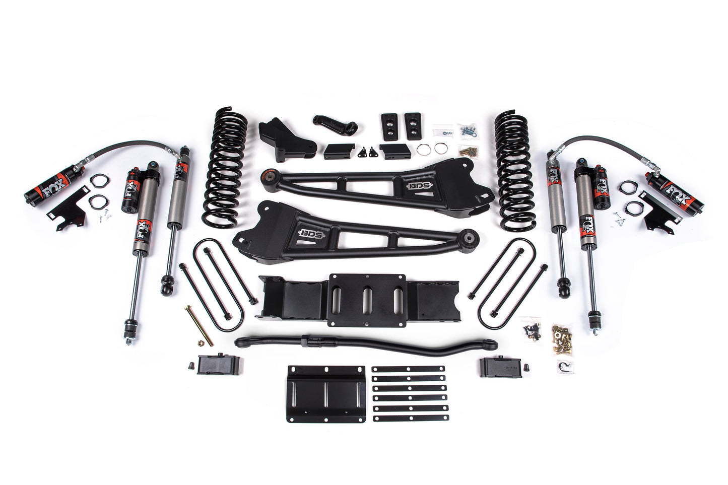 25-26 Ram 3500 4WD (Diesel) 4 Inch Radius Arm Lift Kit, 3 Inch Rear Lift, Block W/ OE Air Assist BDS Suspension-1