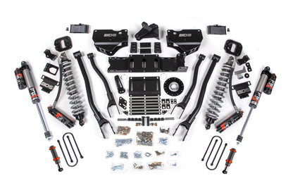 25-26 Ram 3500 (Diesel) 4 Inch 4-Link Lift Kit, 2 Inch Rear Lift, Block W/ Overload BDS Suspension-1